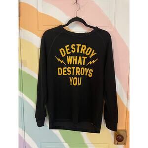 Go Fast Don't Die "Destroy What Destroys You” Vintage Moto Jersey - Sz Large